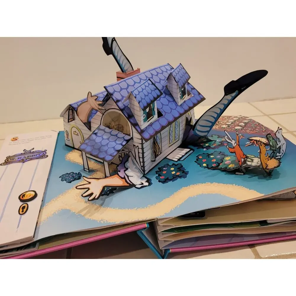 Robert Sabuda Alice’s Adventures in Wonderland Pop-Up Book First Edition 2003